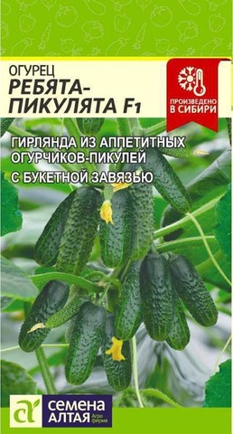 Семена Огурец Ребята-Пикулята F1
