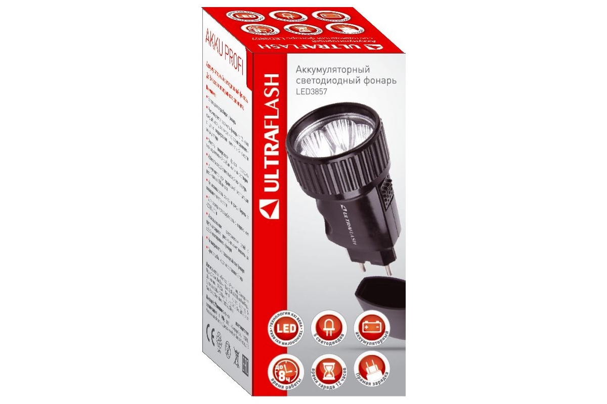 Светодиодный фонарь Ultraflash LED3859