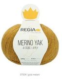 Пряжа Schachenmayr Regia Merino Yak 07504 горчица