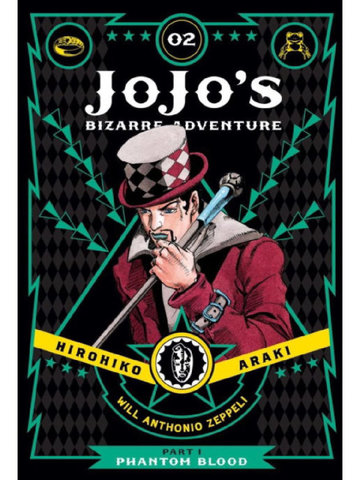 JoJo's Bizarre Adventure: Part 1-Phantom Blood Vol.2 (На Английском языке)