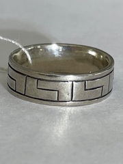 Меандр (кольцо из серебра)