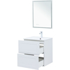 Aquanet 323178 Тумба с раковиной Терра 60 цв.белый матовый (323178)
