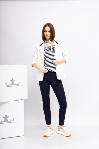 Marc Cain Sports Брюки - слаксы эластичные с хлопком