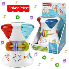 Fisher Price Музыкальный барабан 2 в 1 (CFN02)