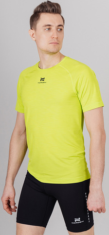 Элитная беговая футболка Nordski Pro Lime