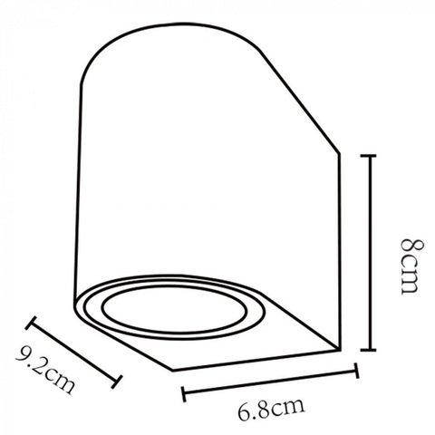 Уличный настенный светильник Arte Lamp COMPASS A3102AL-1WH