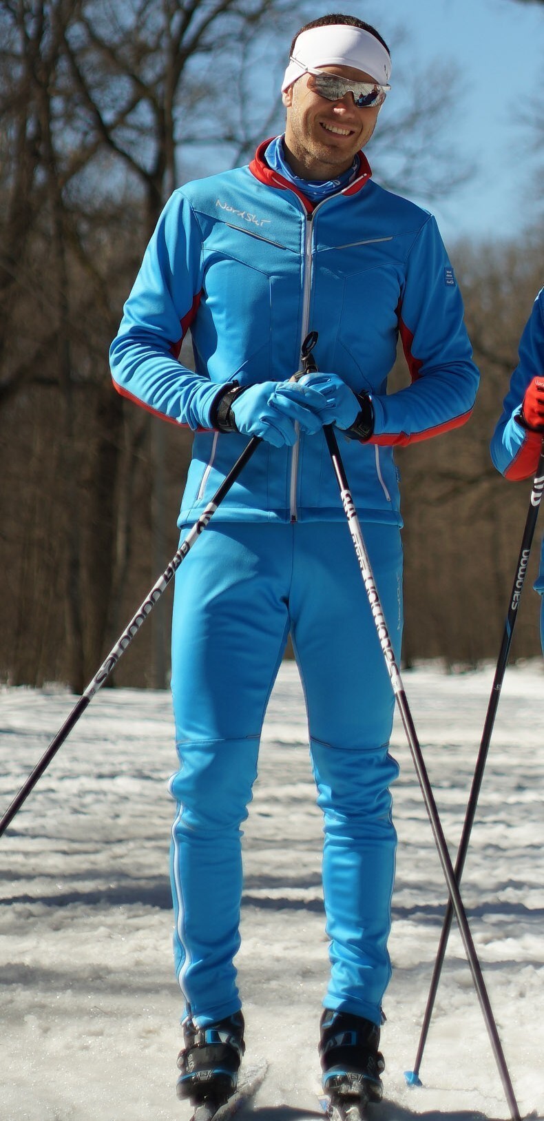 Лыжный разминочный костюм Nordski Premium