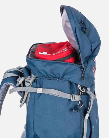 Картинка рюкзак туристический Ternua Pema 50 Blue Wing Teal - 3