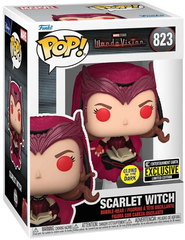 Funko POP! Marvel. WandaVision: Scarlet Witch (GW Exc) (823) (Б/У)