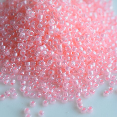 Бисер Тохо круглый 15/0 0145 светло-розовый перл/Toho round