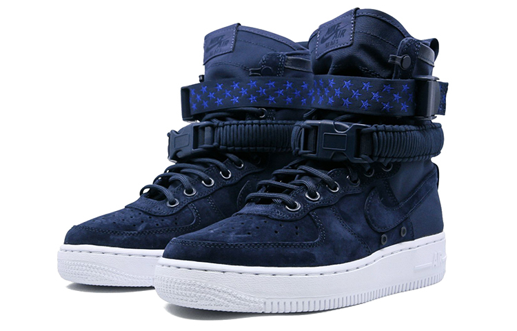 Nike Air Force 1 Midnight Navy Hyper Sneakers