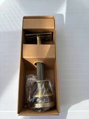 Станок для бритья на подставке латунь закрытая голова