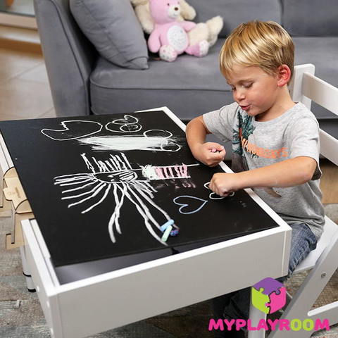 Световая песочница MYPLAYROOM™ с открытым пеналом/короткая 19