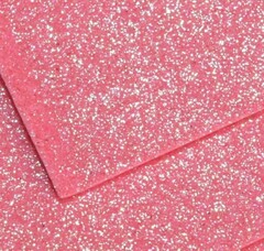 Фоамиран мерцающий. Клубничное суфле. Толщина 1,5мм. Лист 60х70см.