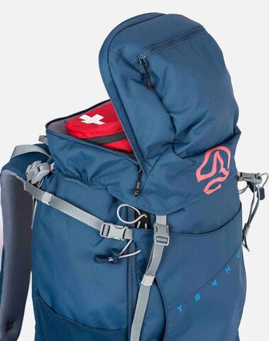 Картинка рюкзак туристический Ternua Pema 50 Blue Wing Teal - 4