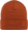Картинка шапка-бини Buff Hat Wool Heavyweight Solid Cinnamon - 1
