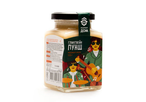 Медовый смузи "Медовый дом" глинтвейн пунш, 320г