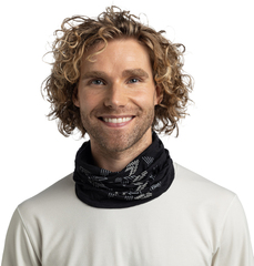 Бандана-труба Buff Merino Lightweight Prints Vanyr Black - 2