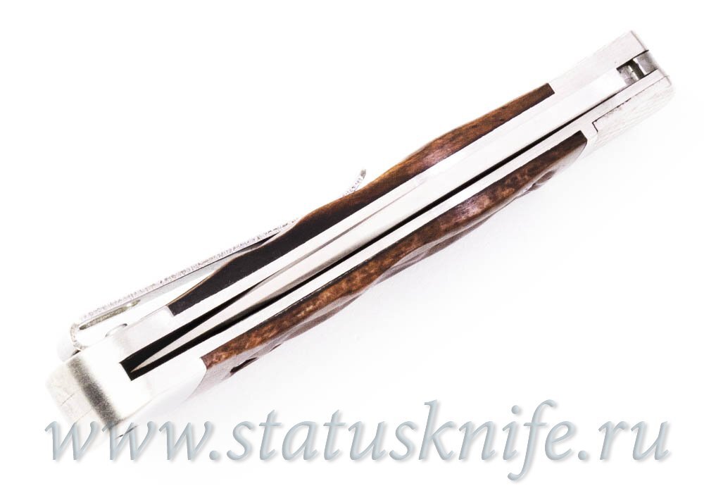 Нож Boker 01BP0029 Hidden Release Trapper Appaloosa Bone