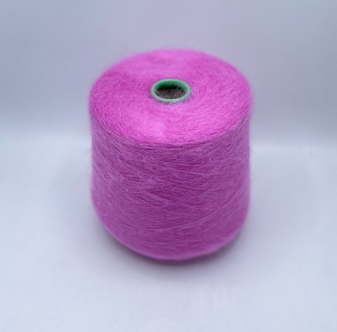 Filcom (пр.Италия), art.Aurora, 850м/100 гр. 70% Суперкидмохер, 30% Шелк , цвет-Герань(641) арт-36266