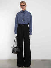 Брюки палаццо Basic (черный)