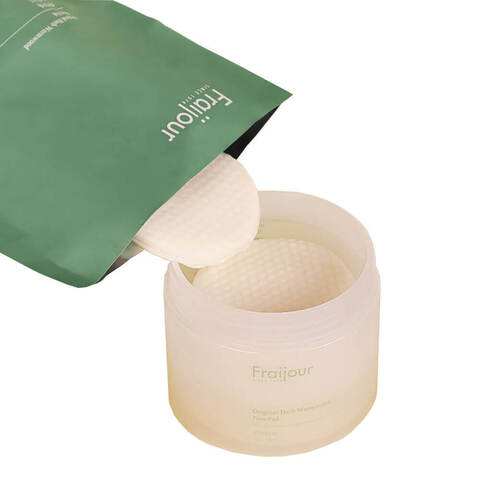 [Fraijour] Пэды для лица тонизирующие с АНА/ВНА/РНА (рефил) Original Herb Wormwood Pore Pad Refill, 60шт/170 мл