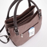 Сумка Саломея 203 македония какао + шоколад