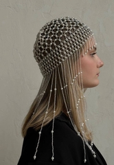 Фероньерка на голову из жемчуга