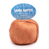 Lana Gatto SILKY (100% шелк, 50гр/214м) 8730 мягкий терракот