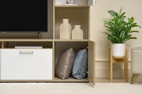 Гостиная Лукас дуб сонома / белый