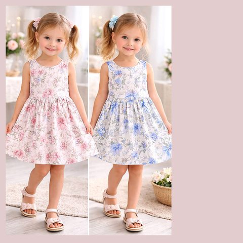 Платье девочке (3-7) 260302-RQ1106