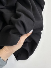 Вискоза с нейлоном, плательная ткань, Черный