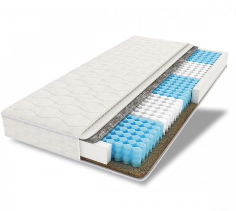 Матрас Askona Expert Erudite 90x200х22, среднежесткий/жесткий
