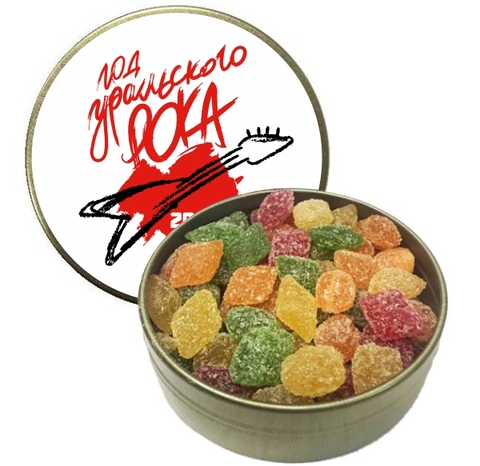 Урал Сувенир - Монпансье Екатеринбург №0027 Год Уральского рока