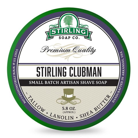 Мыло для бритья Stirling Clubman