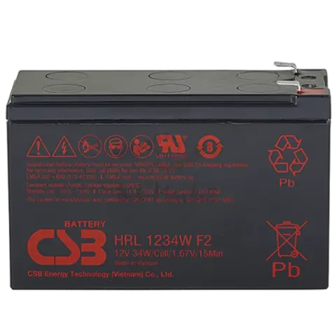 Аккумулятор CSB 12V 9Ah (HRL1234W F2 FR CSB)