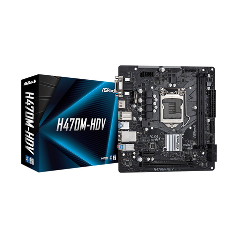 Материнская плата ASRock H470M-HDV