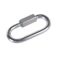 Соединитель цепей с гайкой 5мм  Карабин винтовой