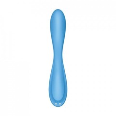 Мульти вибратор Satisfyer G-Spot Flex 4+ голубой Connect App