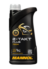 Масло Mannol мототехника 2T Takt Plus п/синтетическое 1л