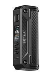 Боксмод Lost Vape Thelema Solo 100W Mod - Black Carbon Fiber