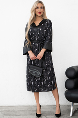 Платье Леди (темно-серый) Р11-2013/3 Nikol