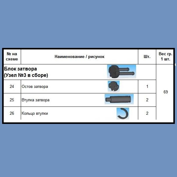 Схема пистолета пц 84