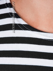 Купить Футболка-тельняшка прямая (черная полоса) в Магазине тельняшек