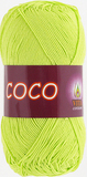 Пряжа Vita Coco 4309 салатовый