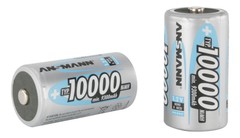 Аккумулятор D/NiMH ANSMANN maxE 1.2V 10000mAh