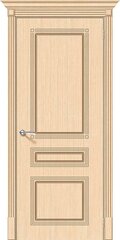 Дверь Стиль / Цвет Ф-22 (БелДуб) / Двери Браво