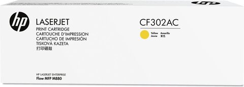 Лазерный картридж HP CF302AC №827A желтый