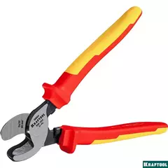 KRAFTOOL KSF-25V, d 13 мм, 250 мм, VDE, 1000 В, усиленный, диэлектрический кабелерез (23334-25V)