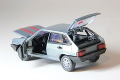 VAZ-2109 Lada Samara hatchback 5-doors medical (grey) Agat Mossar Tantal 1:43